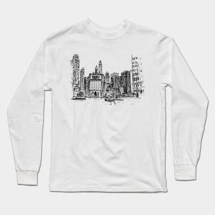 Chicago, Windy City Long Sleeve T-Shirt